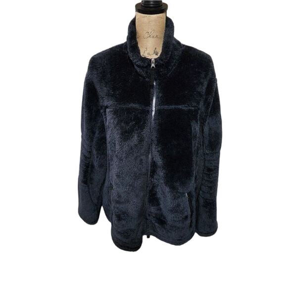 Free Country Butter Pile super soft moto jacket faux fur plus size‎ 2X new!!! - Picture 3 of 11